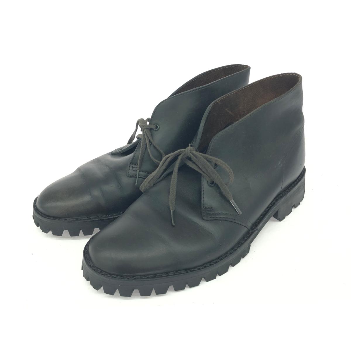 Clarks クラークス デザートブーツ 表記サイズ:US7 ブラック メンズ【中古】