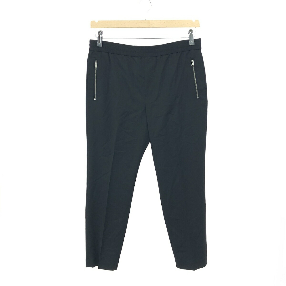 ALL SAINTS オールセインツ イージースラックスパンツ 良好 サイズ:32 ブラック メンズ【中古】