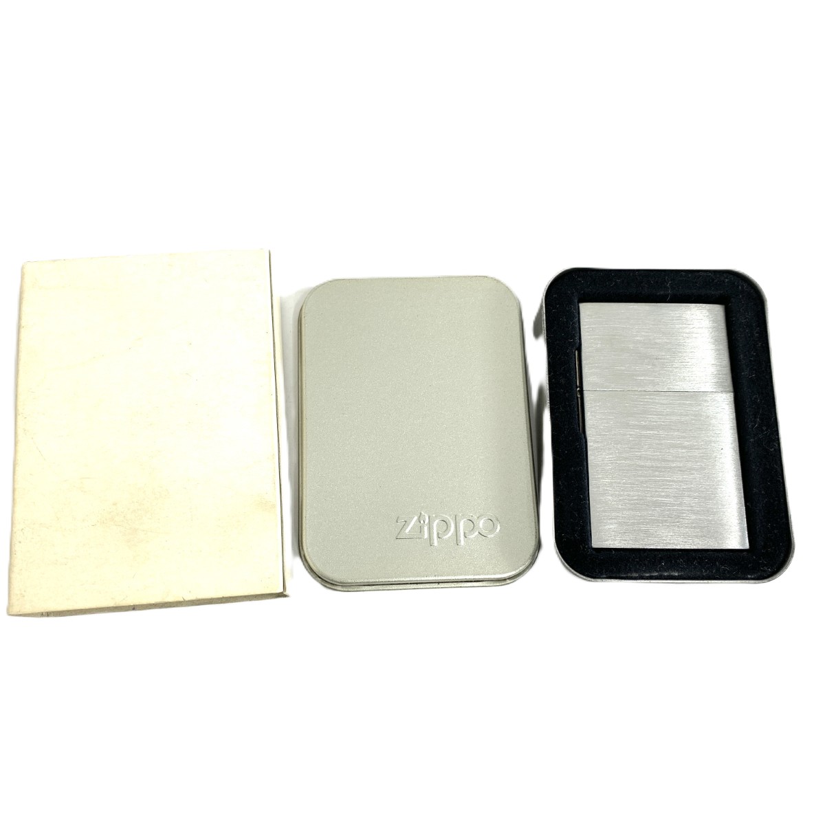 Zippo ジッポ オイルライター 未使用品 RELEASE 1997年製 ORIGINAL1932 REPLICA　SECOND シルバーカラー 【中古】