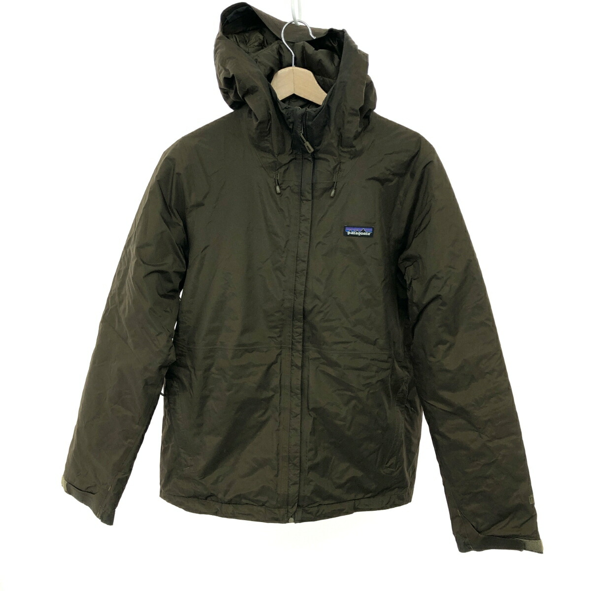 patagonia パタゴニア インサレーテッドトレントシェルジャケット ジャンク品 サイズ:S 83716 カーキ メンズ【中古】｜リサイクル ティファナ