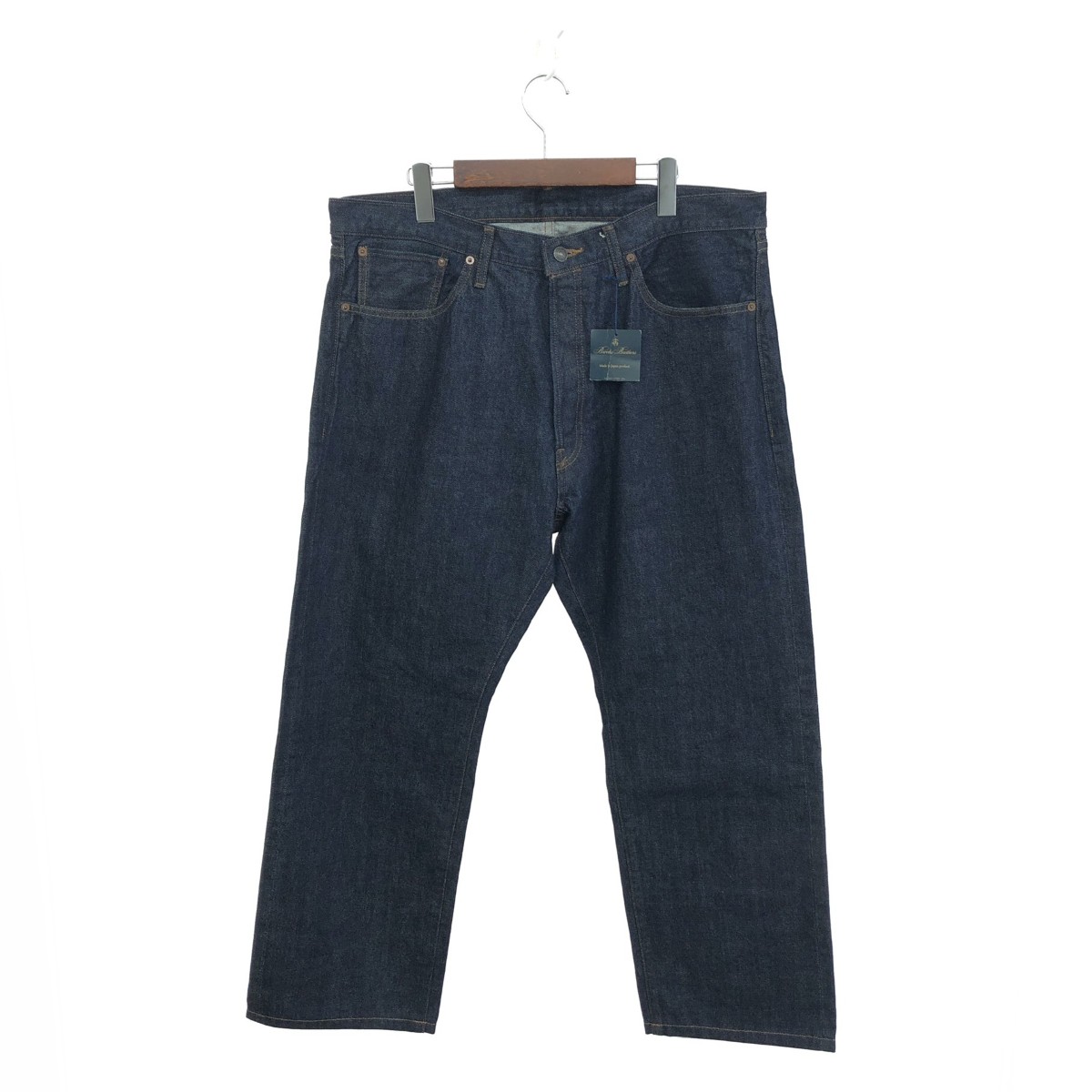 Brooks Brothers ブルックスブラザーズ ワンウォッシュセルビッジデニムパンツ 未使用品 サイズ:38 100212108 ネイビー メンズ【中古】