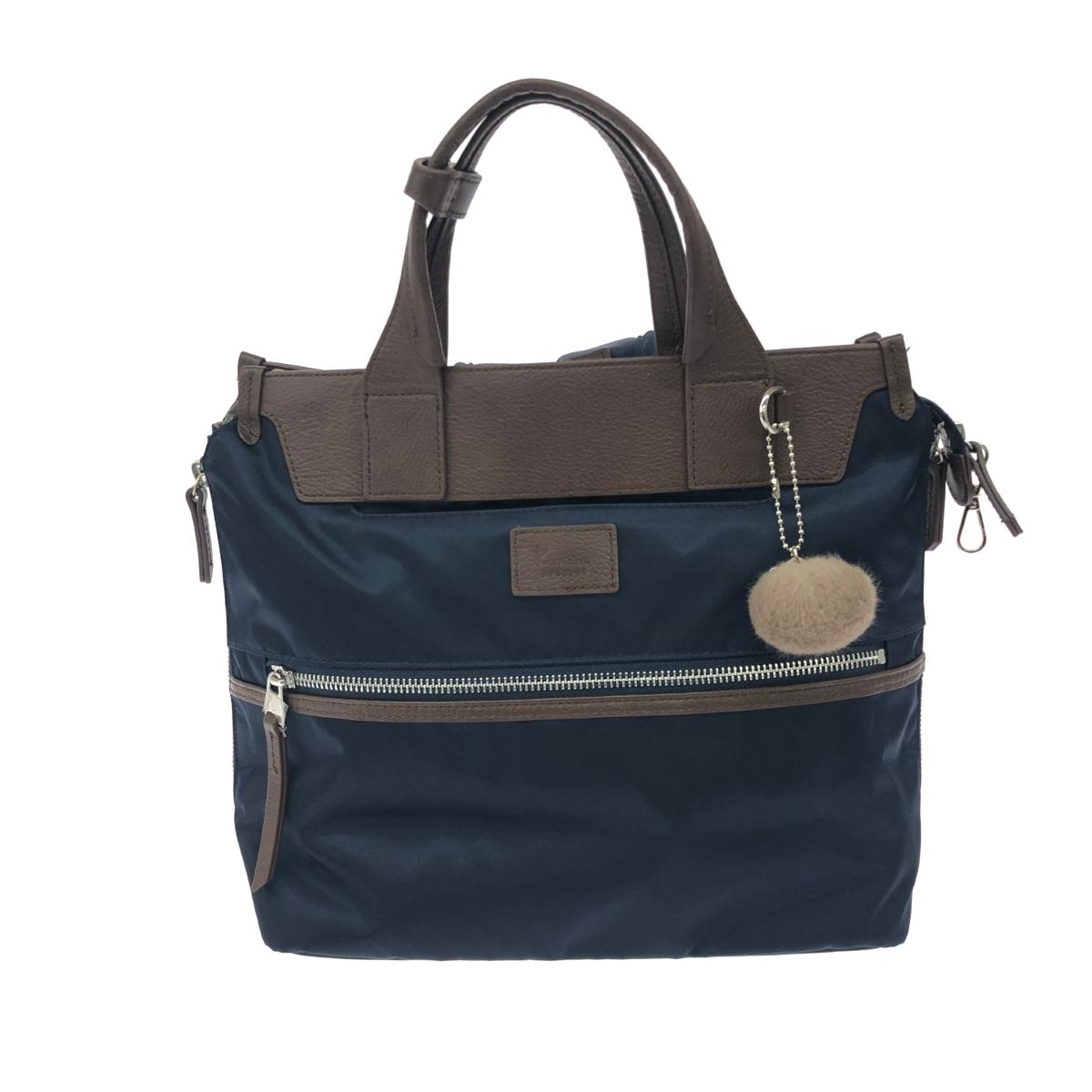 Kanana project カナナプロジェクト 2WAYリュック クラッシーバッグ 美品 ナイロン PJ-14 17314 ネイビー レディース【中古】 8,591円