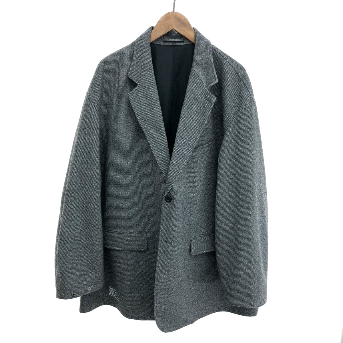 FreshService フレッシュサービス テックツイードジャケット 良好 サイズ:L TECH TWEED JACKET FSW-23-CT 193   グレー メンズ【中古】