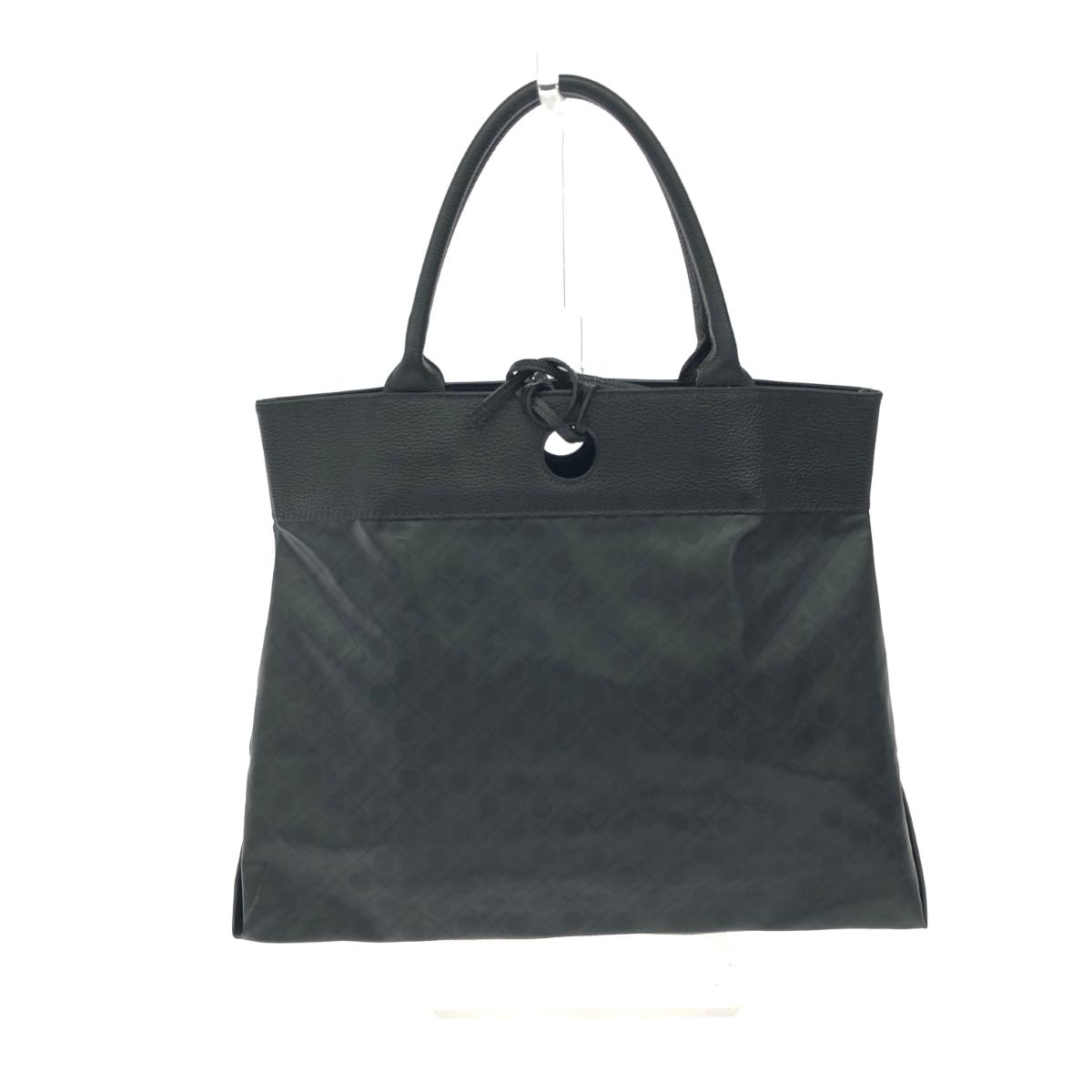 GHERARDINI ゲラルディーニ トートバッグ ソフティ ナイロン ブラック レディース【中古】
