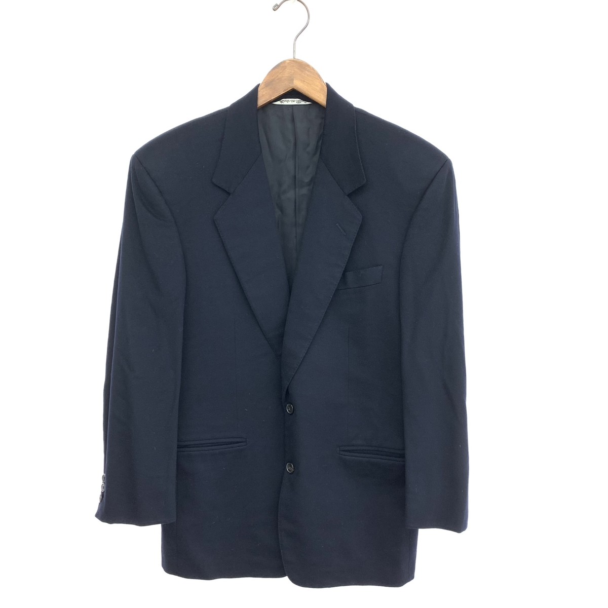 GIANFRANCO FERRE ジャンフランコフェレ 2B上衣 好ましい 大きさ:46 カシミール100％    米国海軍 メンズ【中古】
