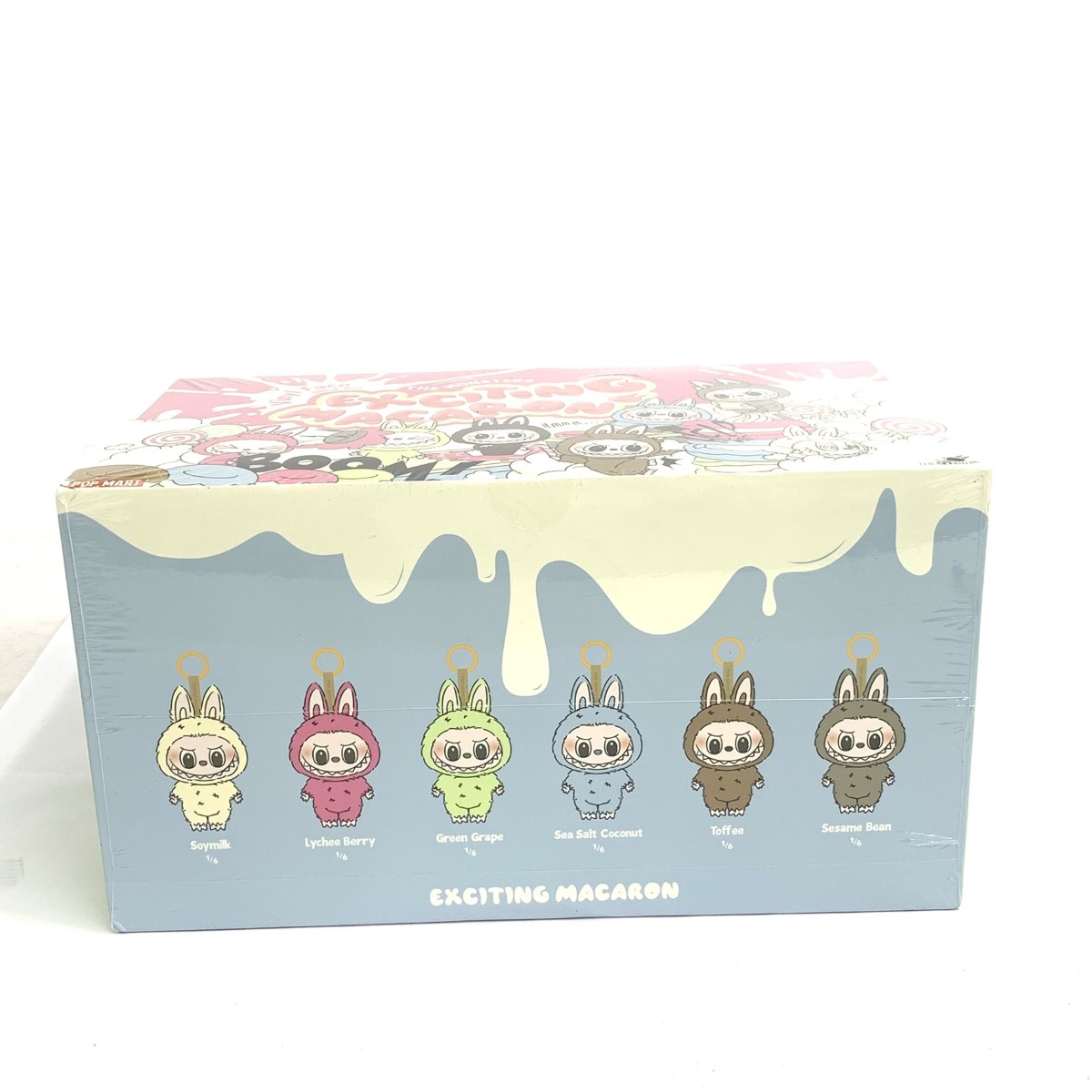 ポップマート Exciting Macaron ラブブ 未開封品 アソートボックス/6体入り ユニセックス【中古】