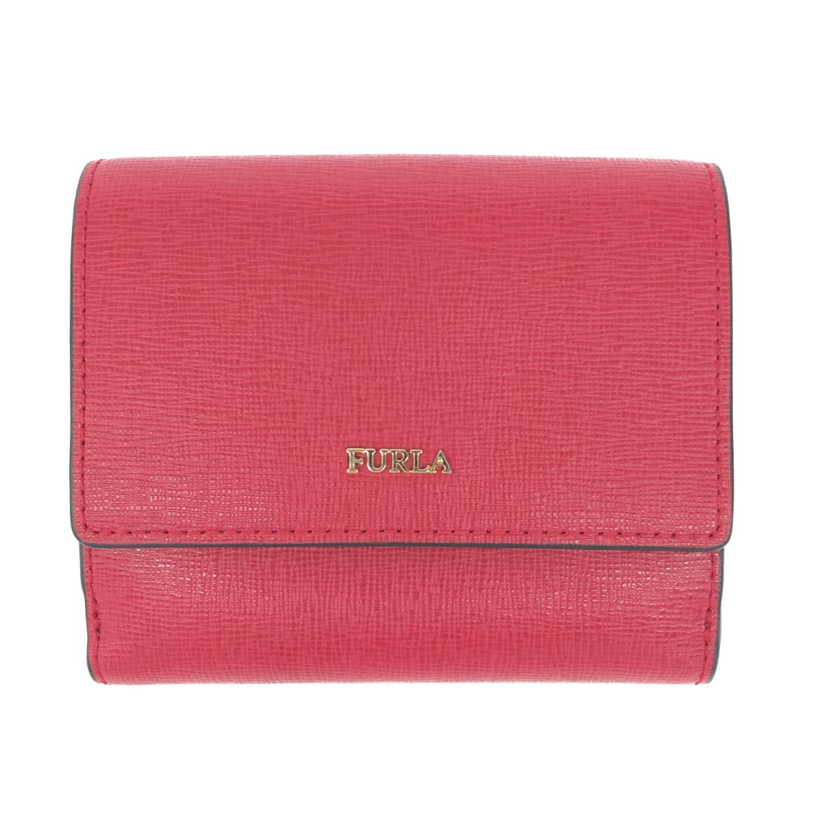 FURLA フルラ 財布 美品 PVC レッド レディース【中古】｜リサイクル ティファナ