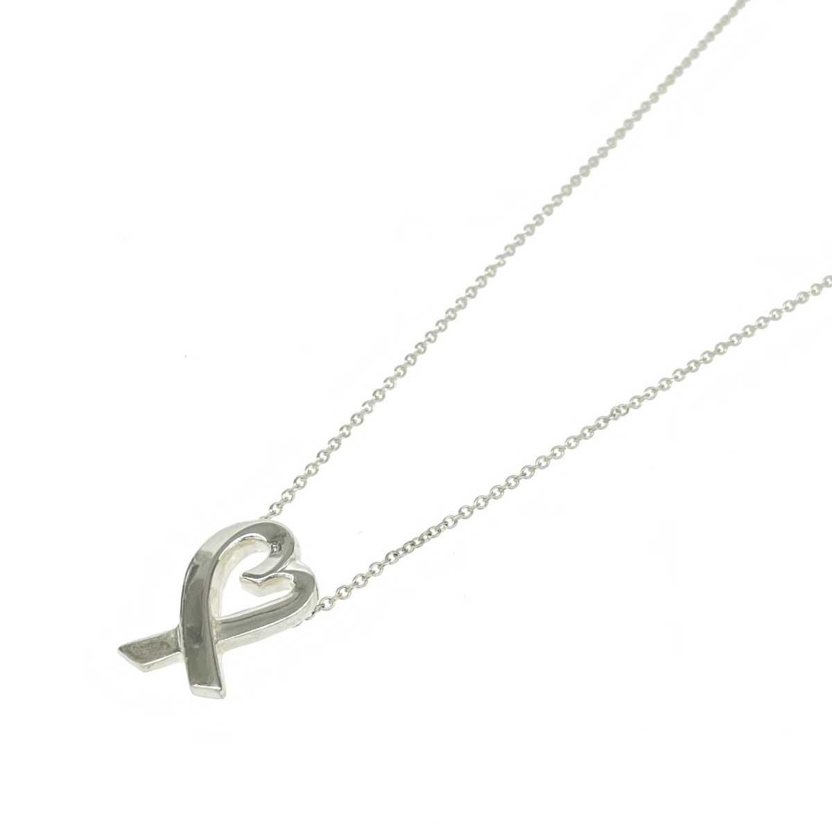 TIFFANY&Co. ティファニー SVネックレス/ラビングハート 925 シルバーカラー レディース【中古】｜リサイクル ティファナ