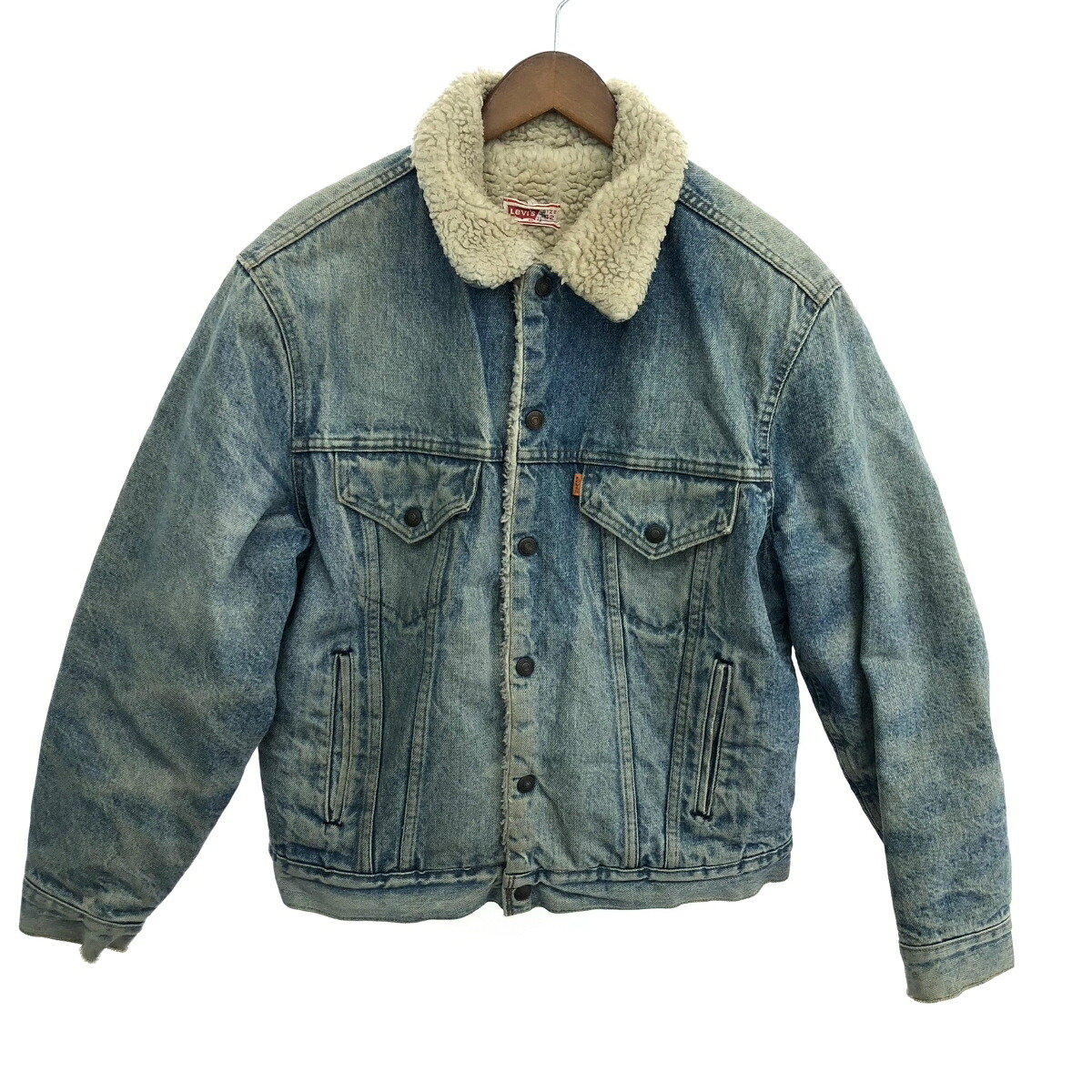 LEVI`S リーバイス デニムボアジャケット サイズ:42 80ｓ ブルー メンズ【中古】｜リサイクル ティファナ