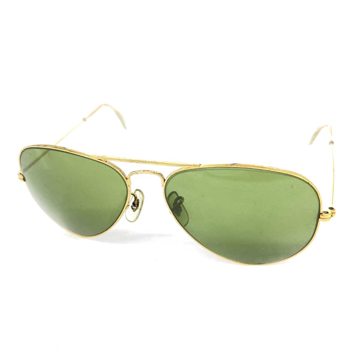 Ray-Ban レイバン サングラス/アビエーター ボシュロム/USA製 ゴールドカラー メンズ【中古】