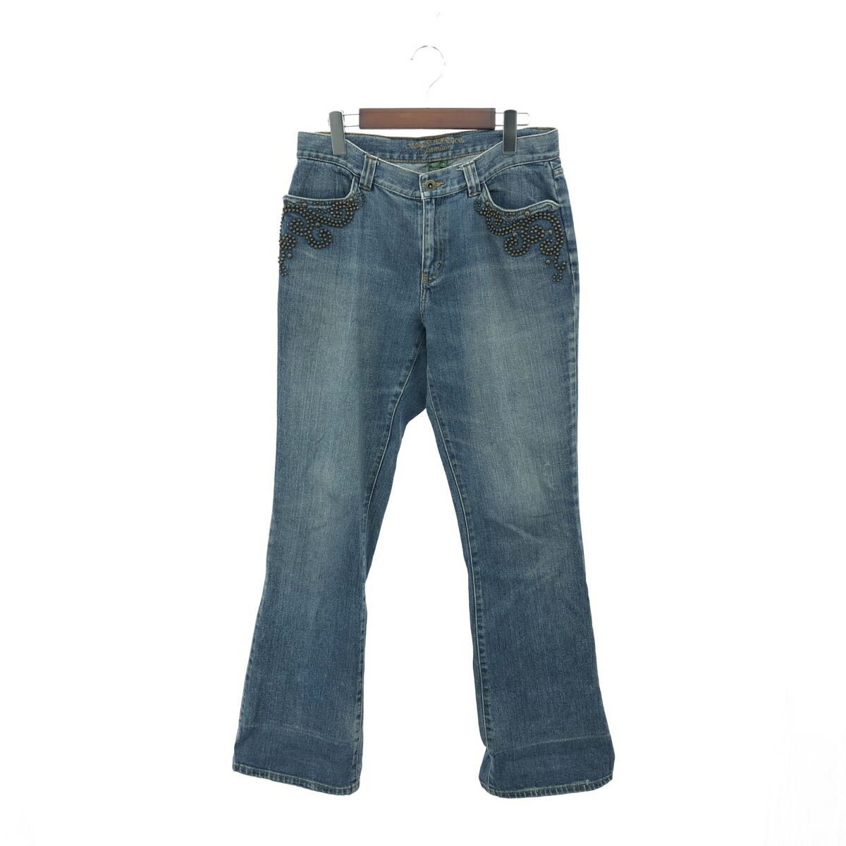 RALPH LAUREN ラルフローレン ローレンジーンズ/デニムパンツ  サイズ:8 コットン/スタッズ    ブルー メンズ【中古】
