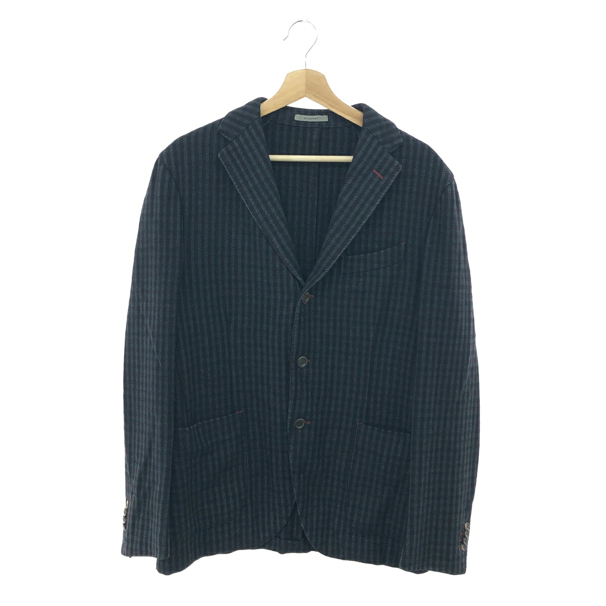 BOGLIOLI ボリオリ k jacket 好ましい 大きさ:50 3B/読み合わせる/アンコン/本切羽/側面ベンツ R3302J   黒いこと/緑であること メンズ【中古】