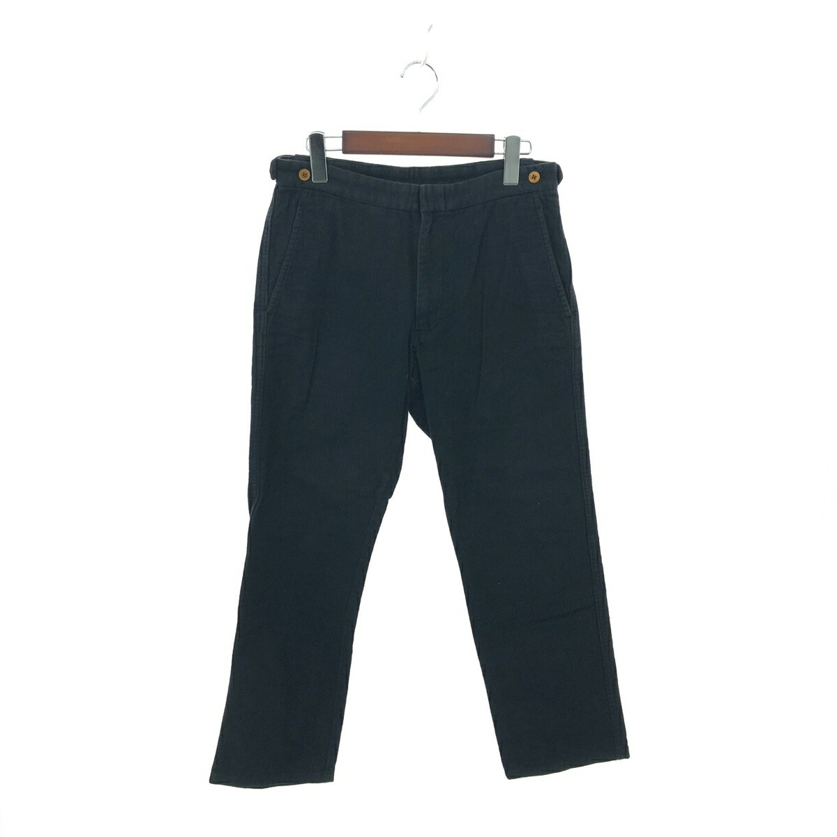 COMME des GARCONS HOMME PLUS コムデギャルソンオムプリュス パンツ  サイズ:S 起毛    ブラック メンズ【中古】