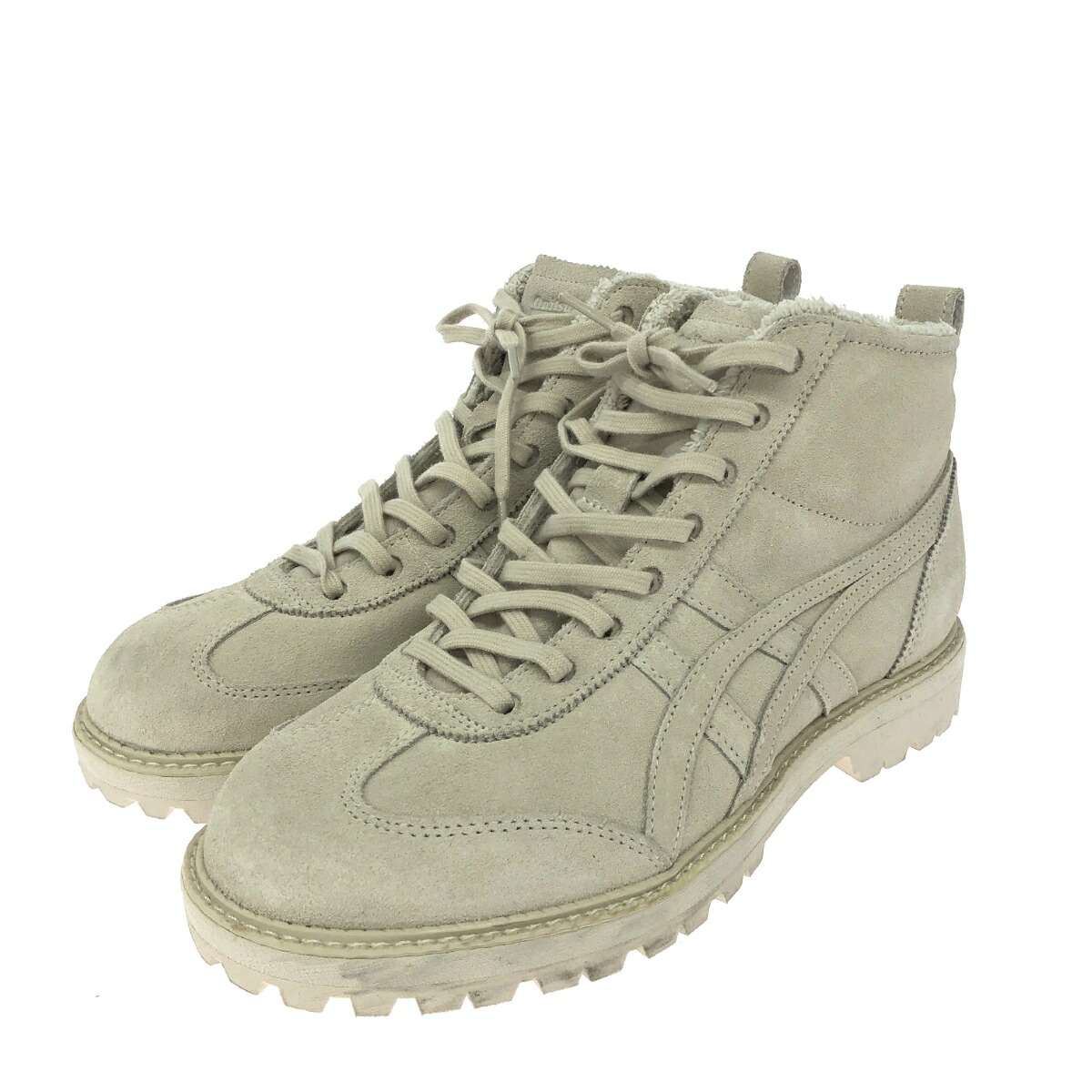 Onitsuka Tiger オニツカタイガー リンカンブーツ 良好 表記サイズ:24.0cm スエード 1183A749 ベージュ レディース【中古】