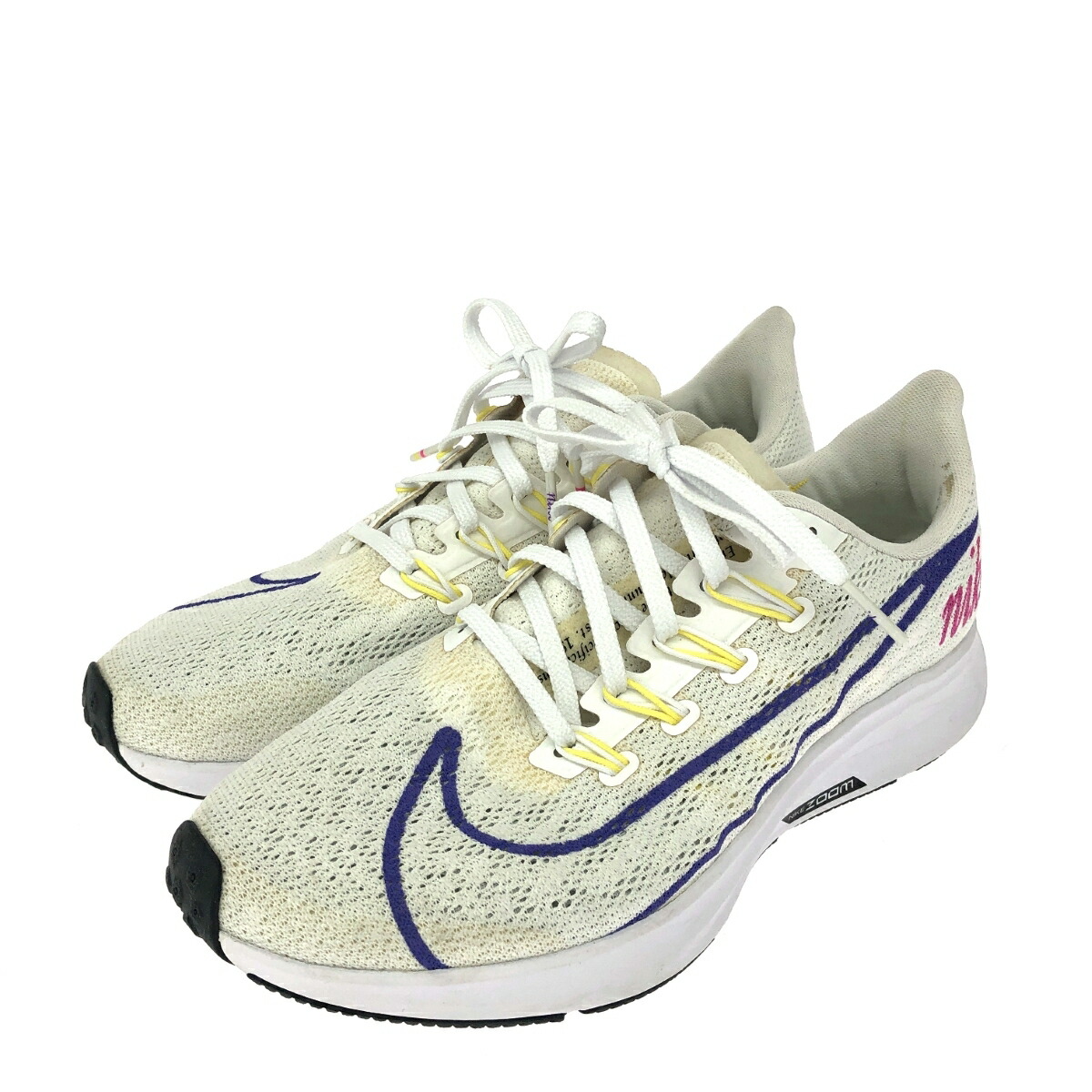 NIKE ナイキ スニーカー/ペガサス3 良好 表記サイズ:23.5cm BV6740 ホワイト レディース【中古】