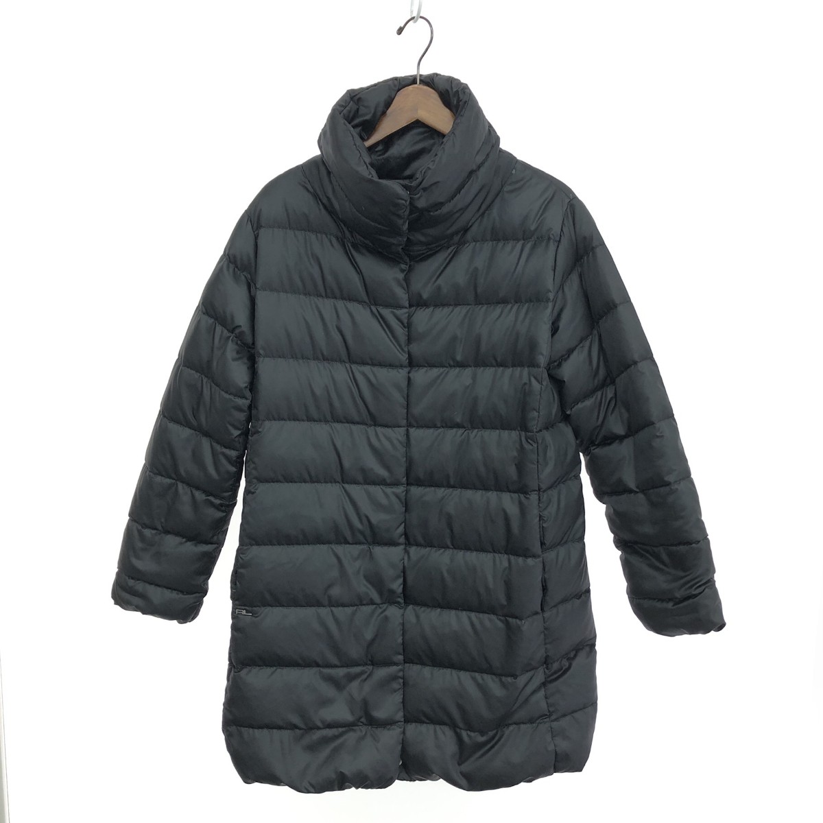 RALPH LAUREN ラルフローレン スタンドカラーダウンコート 良好 サイズ:S ブラック レディース【中古】