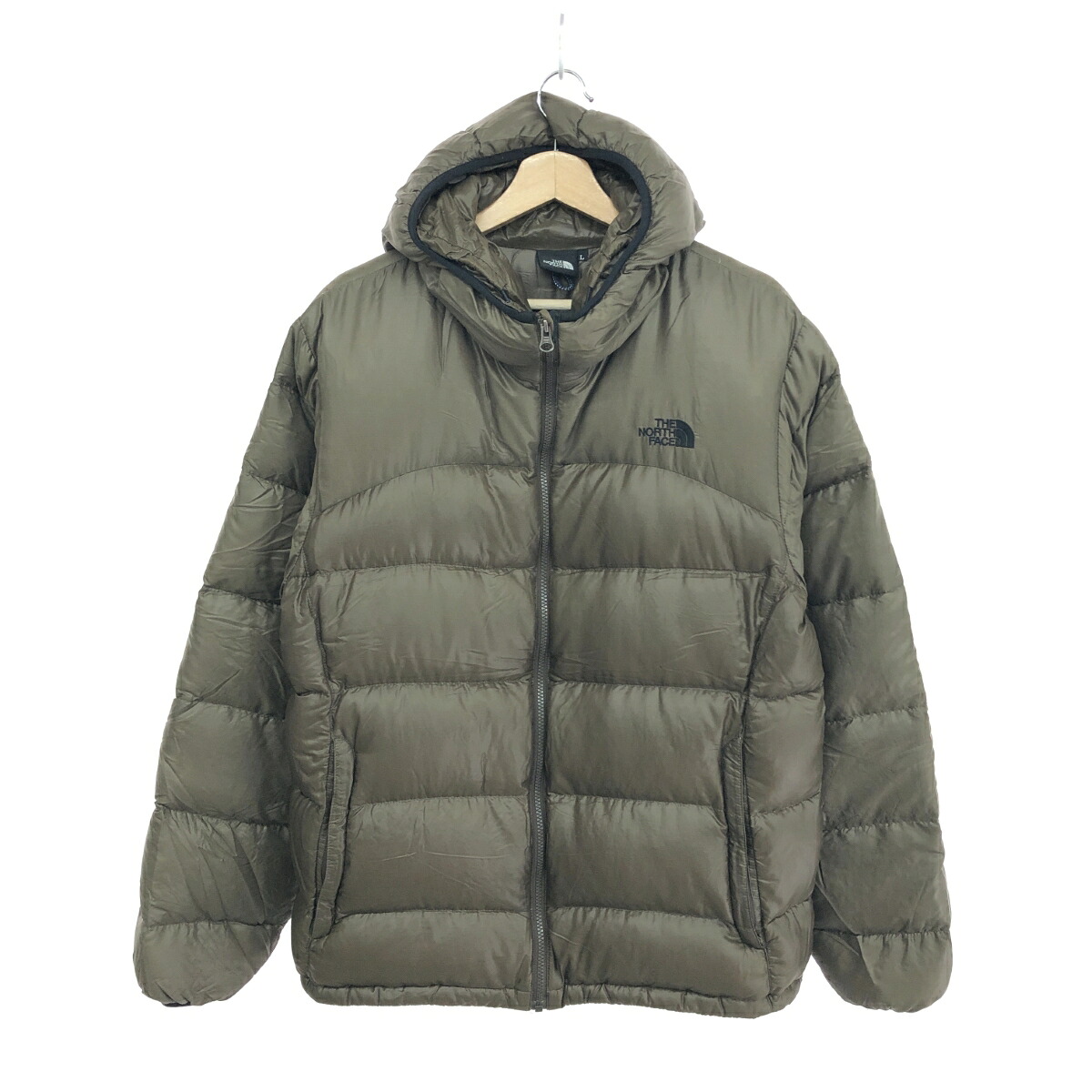 THE NORTH FACE ザノースフェイス 落ち込む上衣/アコンカグア 好ましい 大きさ:L  ND18702   赤銅色 メンズ【中古】