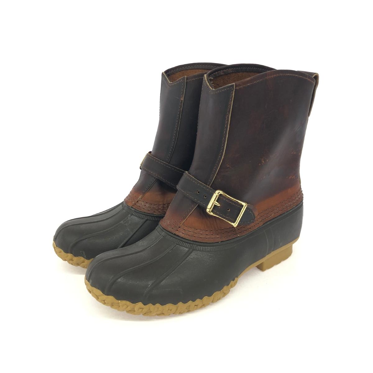 L.L.Bean エルエルビーン ビーンブーツ エンジニアタイプ 良好 表記サイズ:7M ブラウン メンズ【中古】
