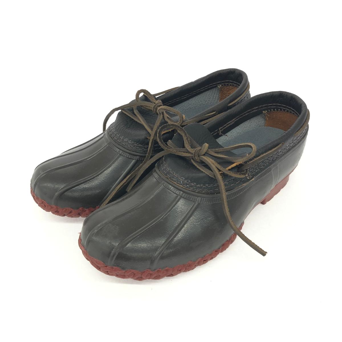 L.L.Bean エルエルビーン ビーンブーツ ラバーモック 好ましい 書きあらわす大きさ:7M     赤銅色 メンズ【中古】