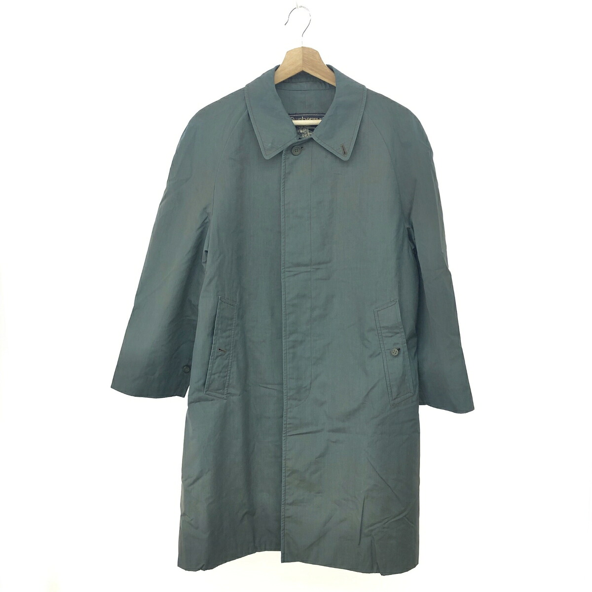 Burberry's バーバリーズ ステンカラーコート タマムシ色 ブラウン/グリーン メンズ【中古】|リサイクル ティファナ