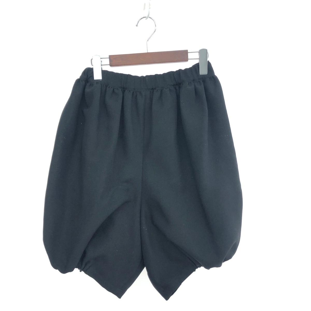 COMME des GARCONS コムデ給仕 さる股引きズボン下 好ましい 大きさ:XS ポリエステル GI-P016/AD2011   黒いこと レディース【中古】