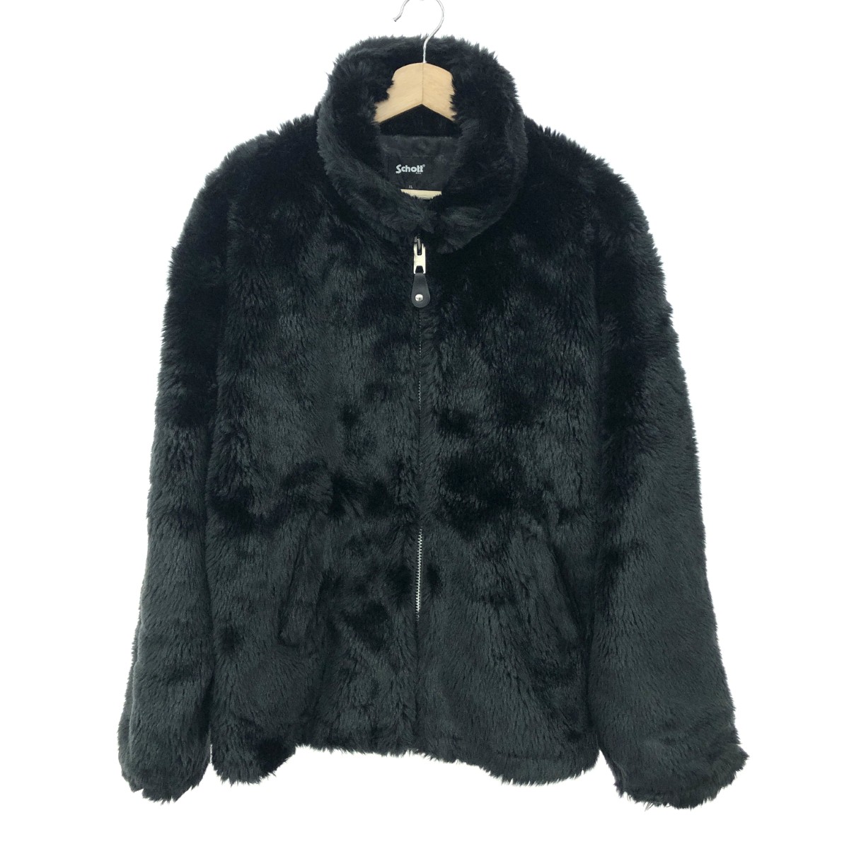 schott 打つこと 毛革上衣 好ましい 大きさ:XL  782-3252013   黒いこと メンズ【中古】