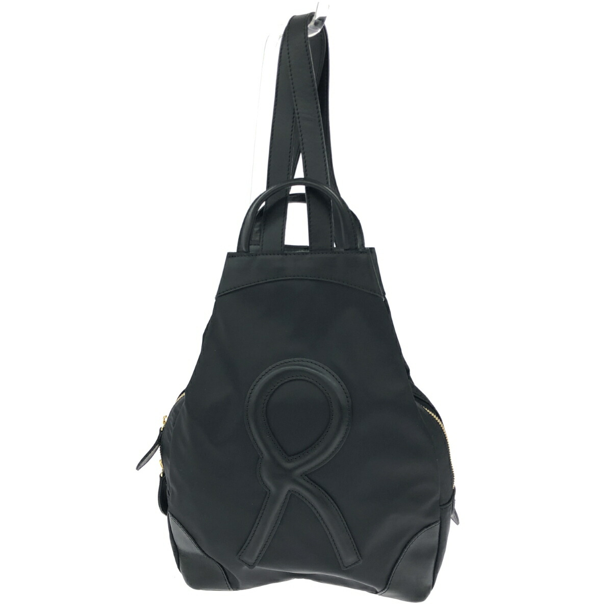 ROBERTA DI CAMERINO ロベルタディカメリーノ ジャーダロベルタ/背嚢 美品  ナイロン    黒いこと レディース【中古】