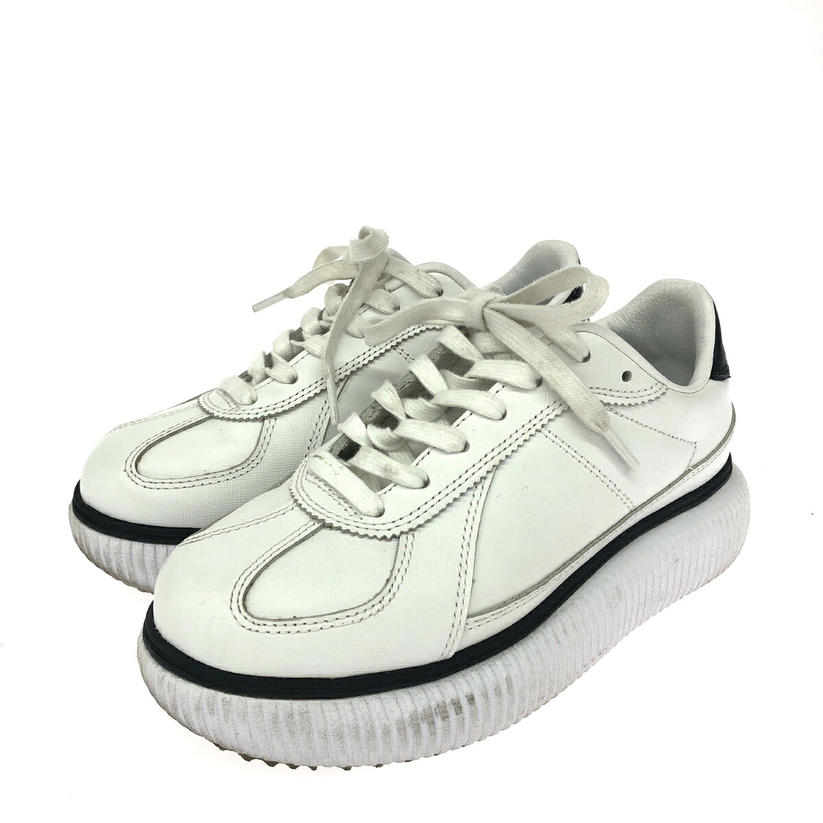 Onitsuka Tiger オニツカタイガー DELICITY 好ましい 書きあらわす大きさ:23.0珊     白いこと レディース【中古】