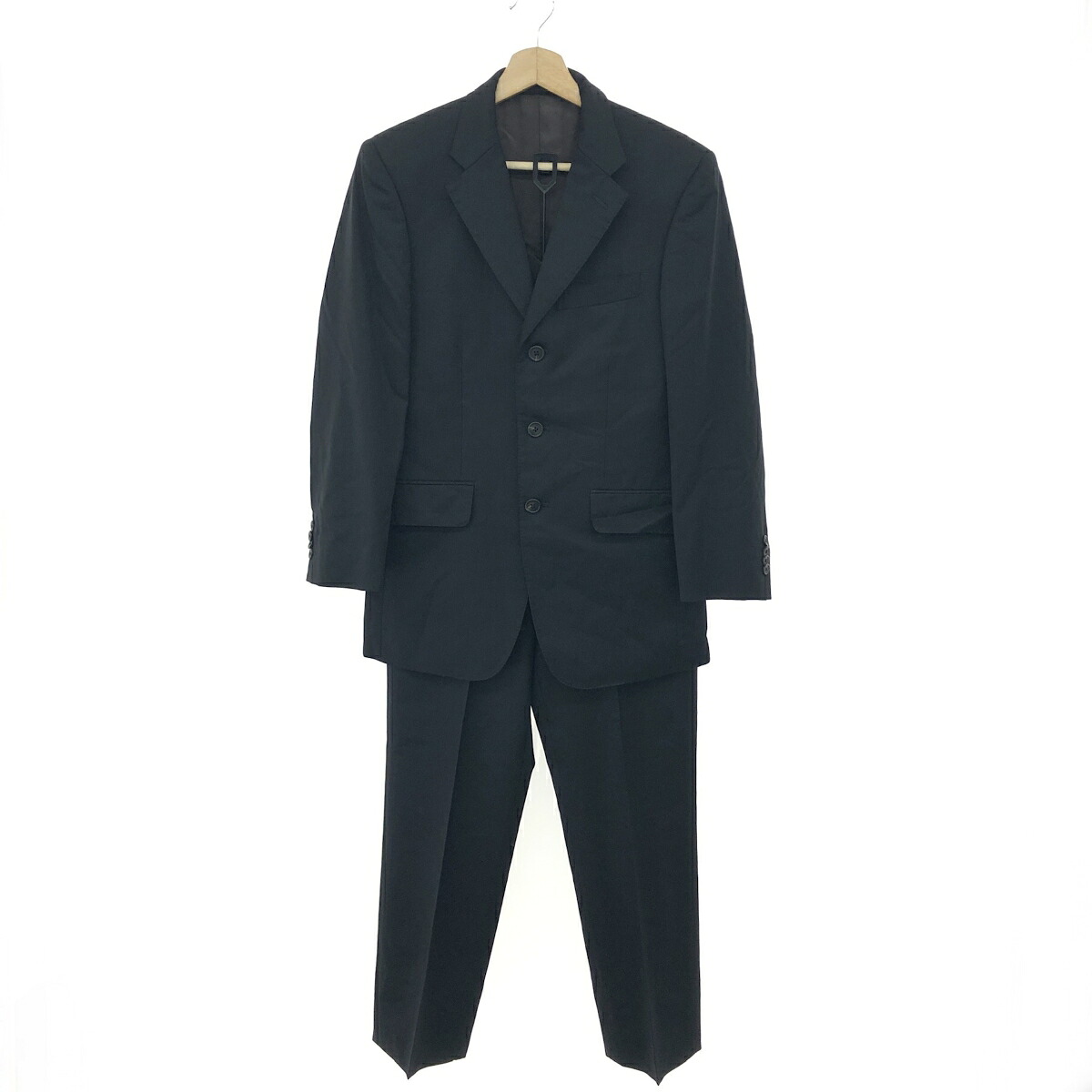 Paul Smith ポールスミス 3Bスーツ サイズ:S ウール/サイドベンツ/フルライニング/ビジネススーツ ブラック メンズ【中古】|リサイクル ティファナ