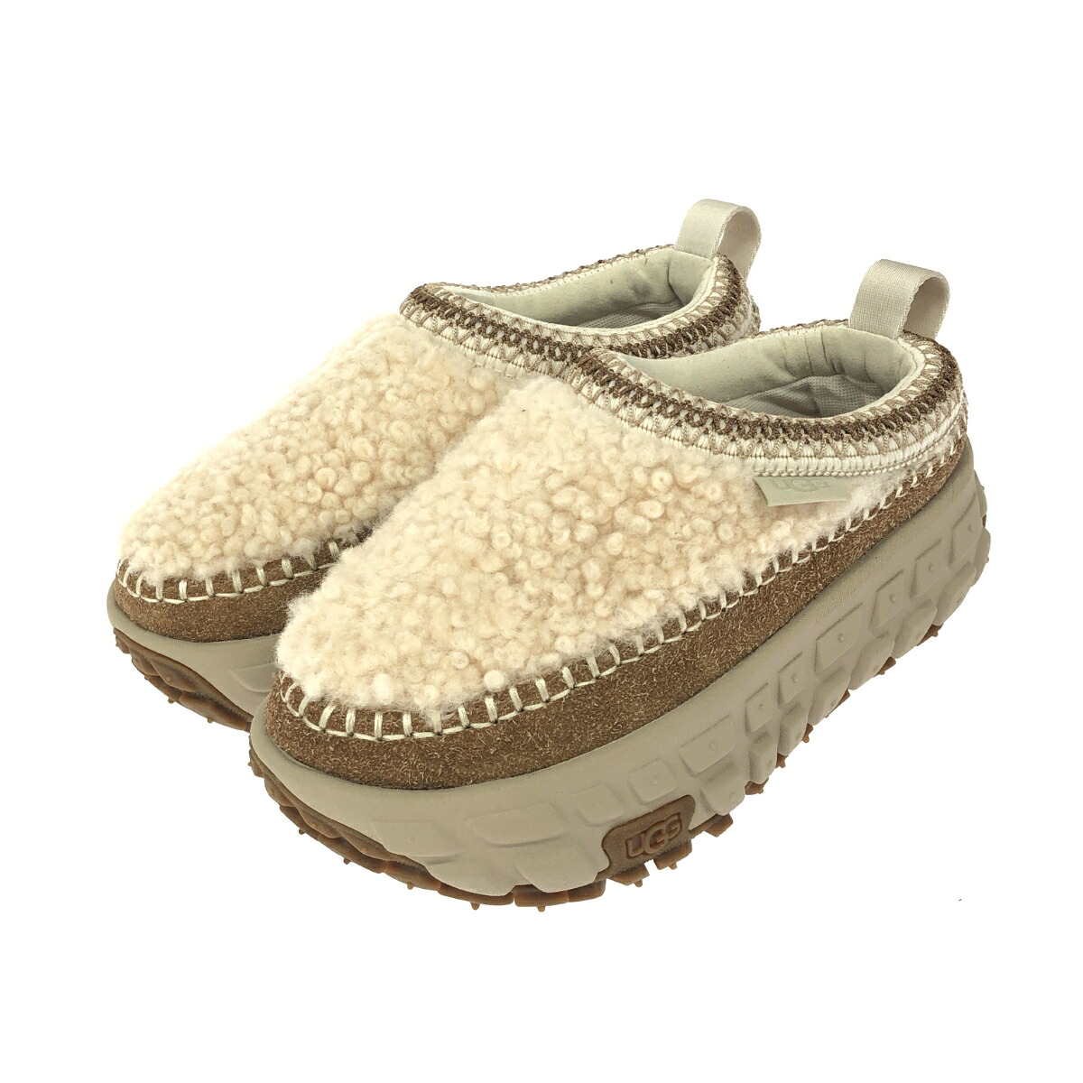 UGG アグ Venture Daze Ultra Mini Cozy  書きあらわす大いさ:22珊 22珊    白いこと/赤銅色 レディース【中古】 レディース靴-その他-靴
