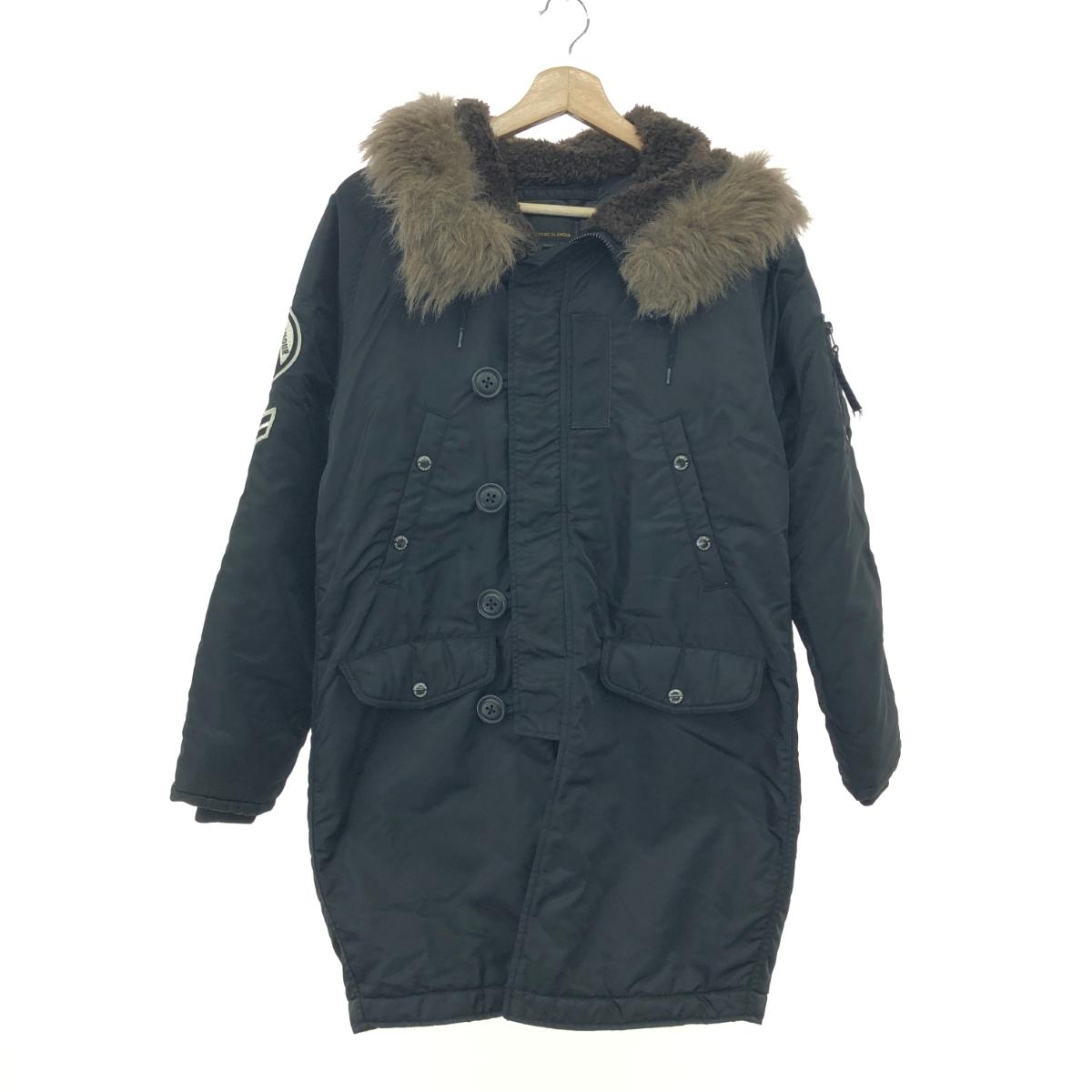 HYSTERIC GLAMOUR ヒステリックグラマー モッズコート  大きさ:S  01183AC04   黒いこと メンズ【中古】