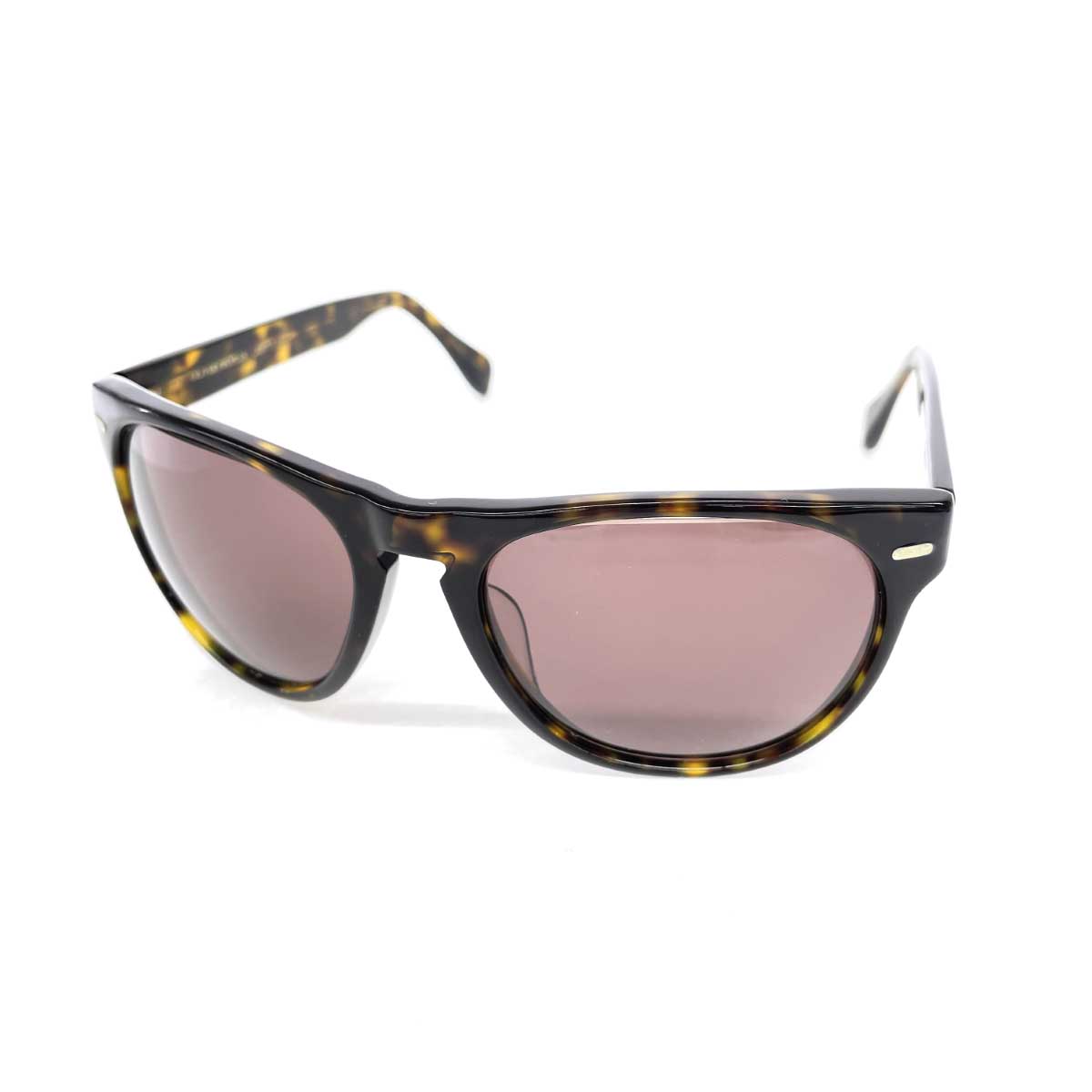 OLIVER PEOPLES オリバーピープルズ サングラス 良好  べっ甲柄/プラスチック/ BRAVERMAN-J   ブラウン ユニセックス【中古】