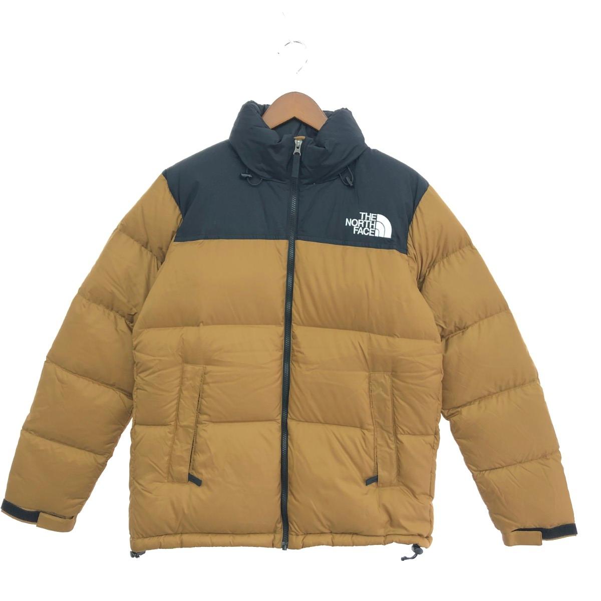 THE NORTH FACE ザノースフェイス 落ち込む上衣/ヌプシ  大きさ:L  ND91841   赤銅色 【中古】