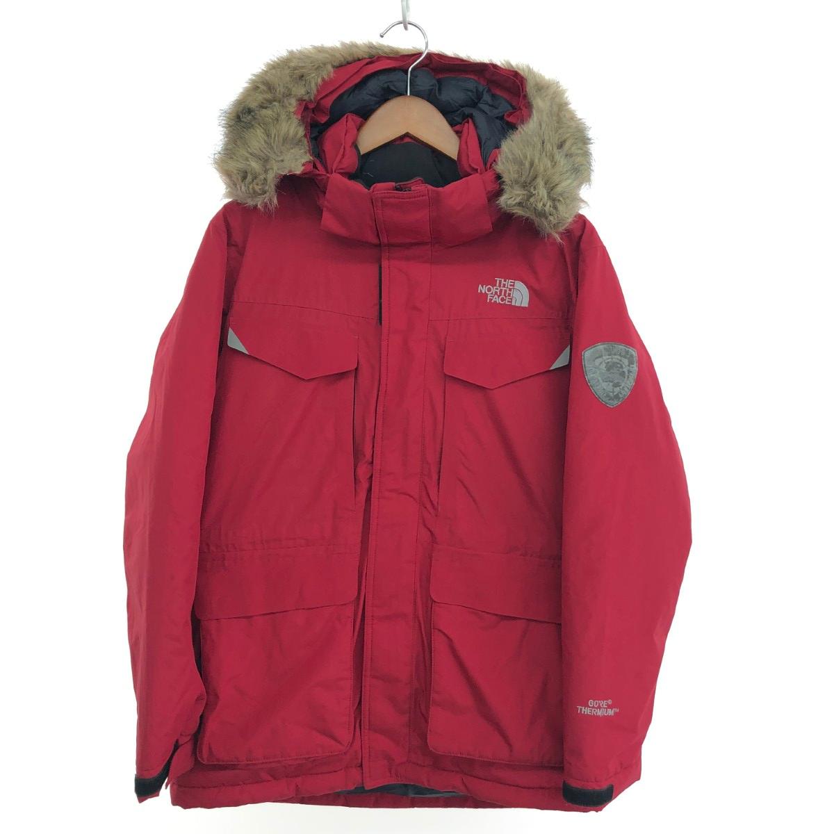THE NORTH FACE ザノースフェイス 落ち込む上衣 好ましい 大きさ:S MCMURDO    赤いこと メンズ【中古】