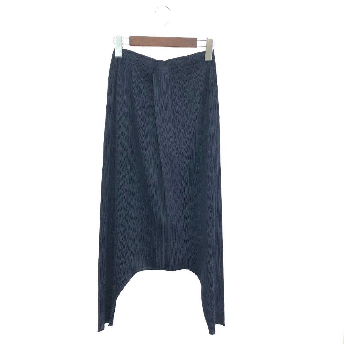 PLEATS PLEASE プリーツプリーズ サルエルパンツ 良好 サイズ:2 バルーン/変形 PP53-JF966 ネイビー レディース【中古】｜リサイクル ティファナ 23,468円