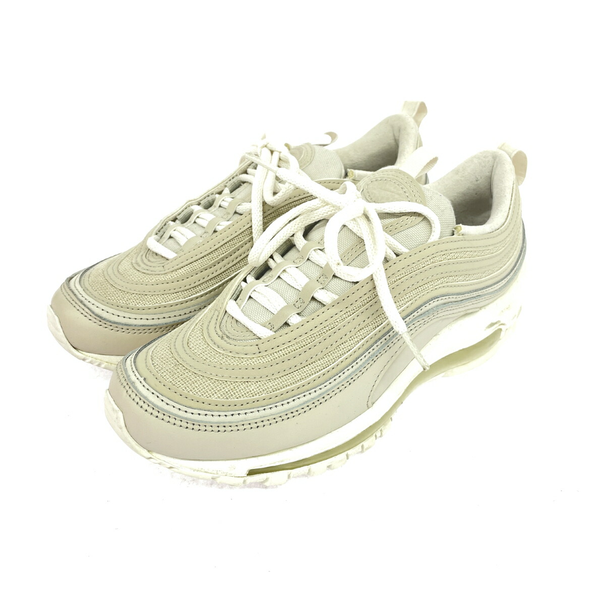 NIKE ナイキ スニーカー エアマックス97 良好 表記サイズ:24.5  DJ9978-001   グレー レディース【中古】