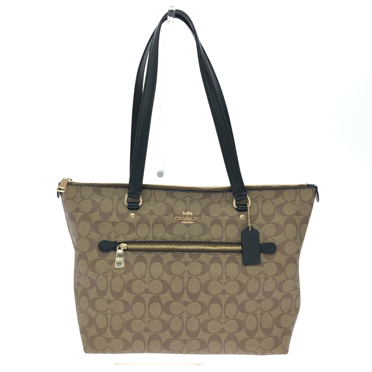 COACH コーチ トートバッグ シグネチャー/PVC ベージュ レディース【中古】｜リサイクル ティファナ