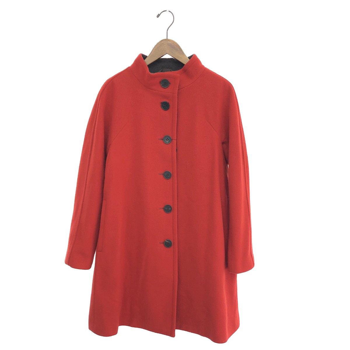 MACKINTOSH LONDON マッキントッシュロンドン スタンドカラーコート 未使用品 サイズ:40 レッド レディース【中古】｜リサイクル ティファナ