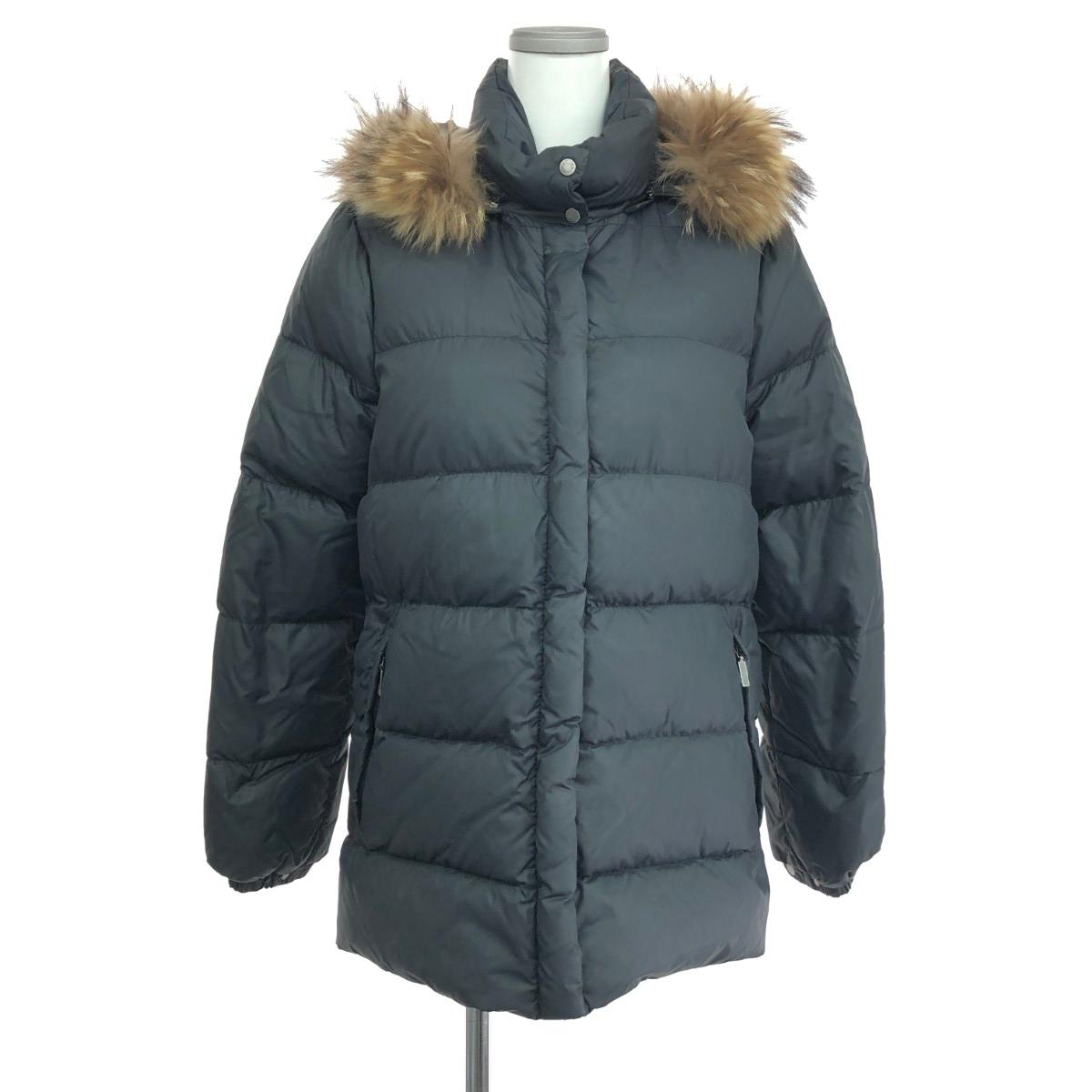 MONCLER モンク軌跡 落ちこむ上衣  大きさ:00     黒いこと レディース【中古】