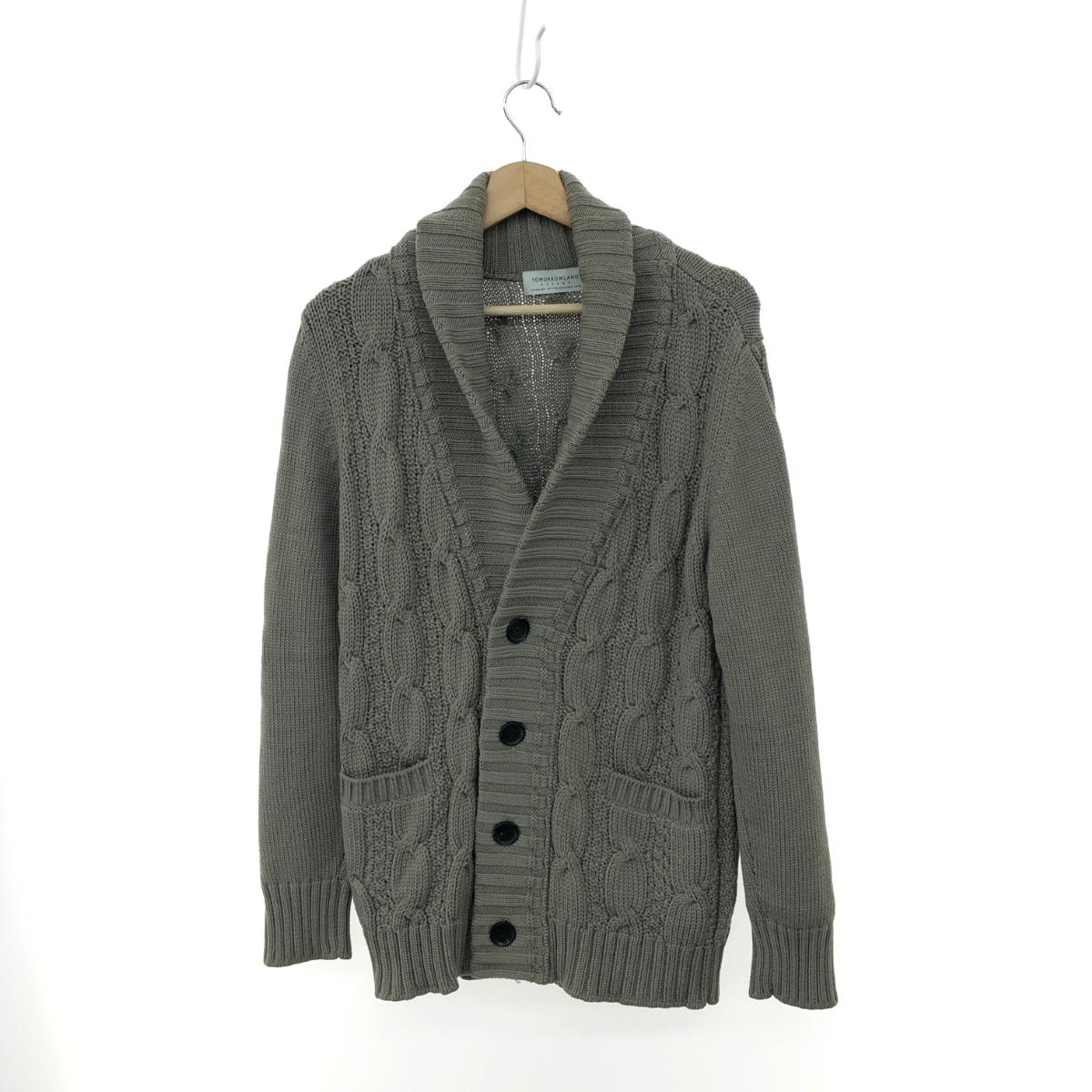 TOMORROWLAND tricot トゥモローランドトリコ 肩かけ色つやジレー 好ましい 大きさ:L     薄墨色 メンズ【中古】