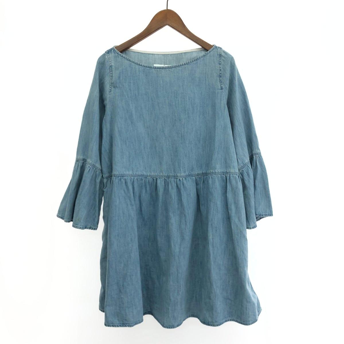 粍6 粍6(エムエムシックス) ジーンズ衣装 ジャンク品 大きさ:42 長袖/太陽面爆発    青み レディース【中古】
