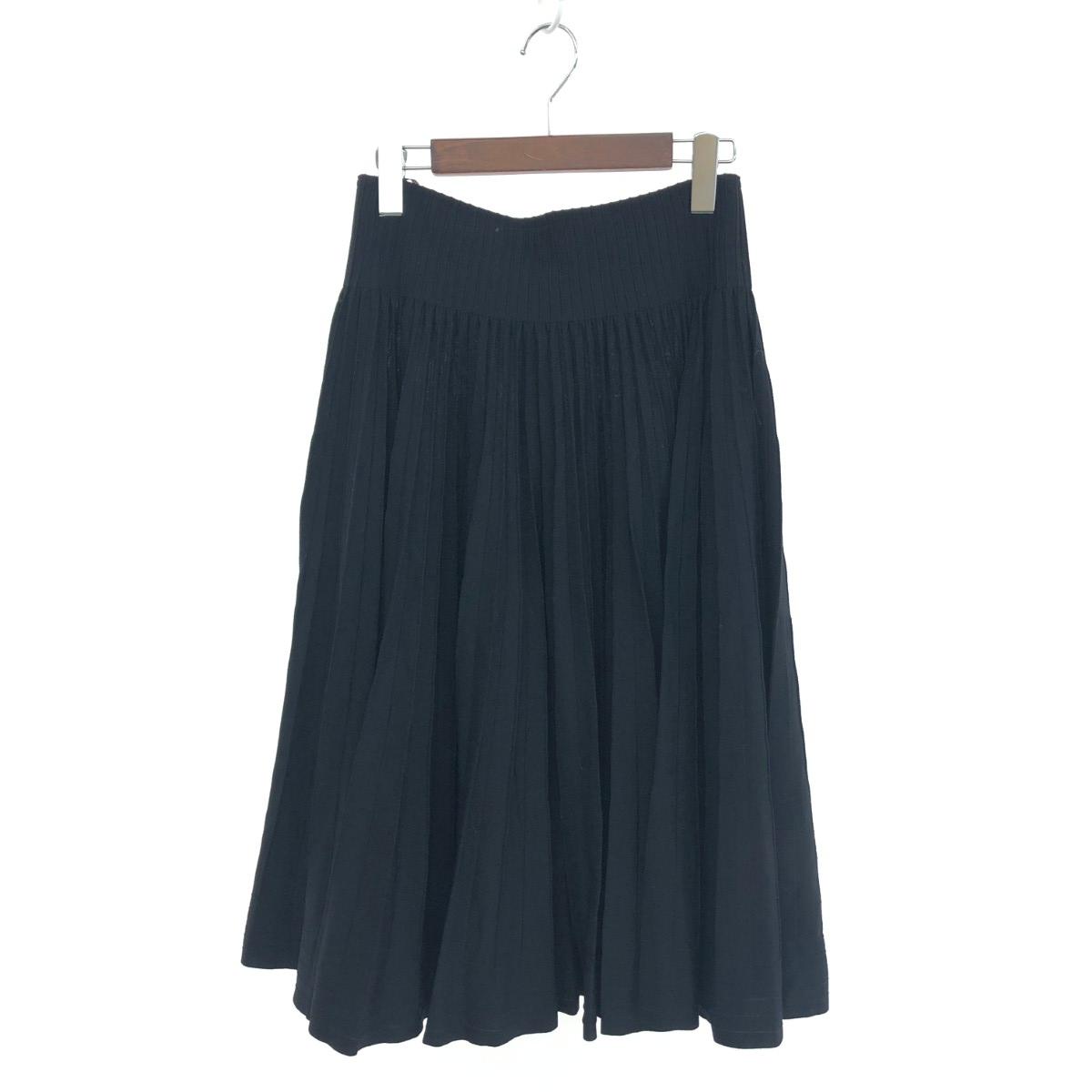FOXEY BOUTIQUE フォクシーブティック ニットスカートストリーム  大きさ:40 筋目/必要経費￥70.400 2022年模範例   黒いこと レディース【中古】