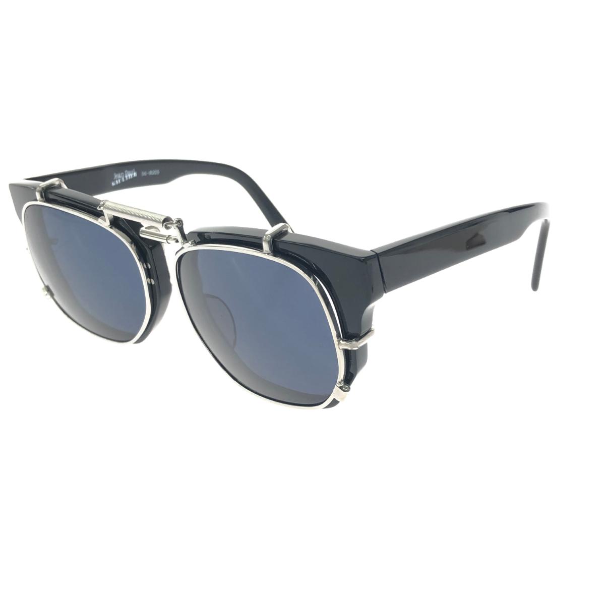 JEAN PAUL GAULTIER ジャンポールゴルチエ サングラス バネ式クリップオン 56-8005/ヴィンテージ品 ブラック ユニセックス【中古】|リサイクル ティファナ