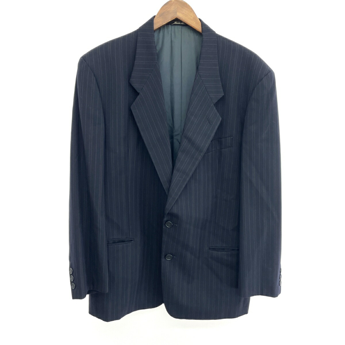 GIORGIO ARMANI ジョルジオアルマーニ テーラードジャケット 良好 サイズ:不明 vintage ネイビー メンズ【中古】｜リサイクル ティファナ