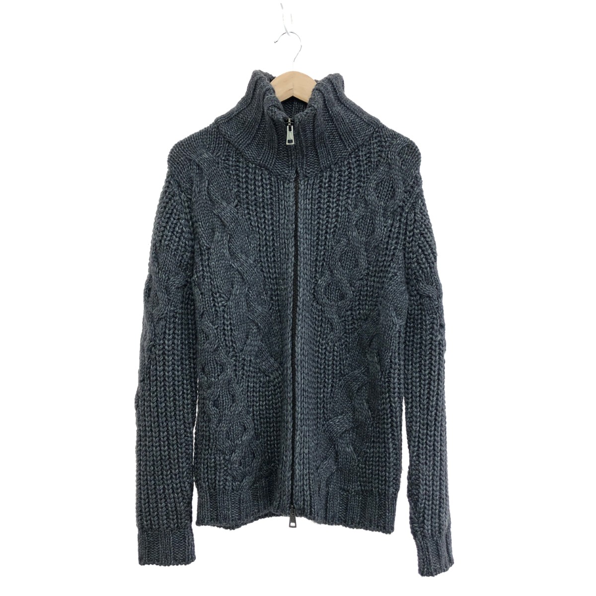 DIESEL ディーゼル ドライバーズニット サイズ:S ケーブル グレー メンズ【中古】|リサイクル ティファナ