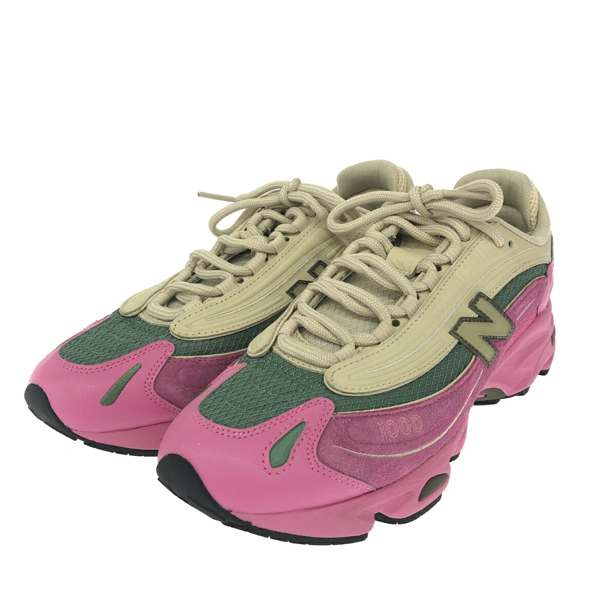 new balance ニューバランス スニーカー/N1000MC 美品 表記サイズ:28 28cm M1906AD ピンク/カーキ/ベージュ メンズ【中古】｜リサイクル ティファナ