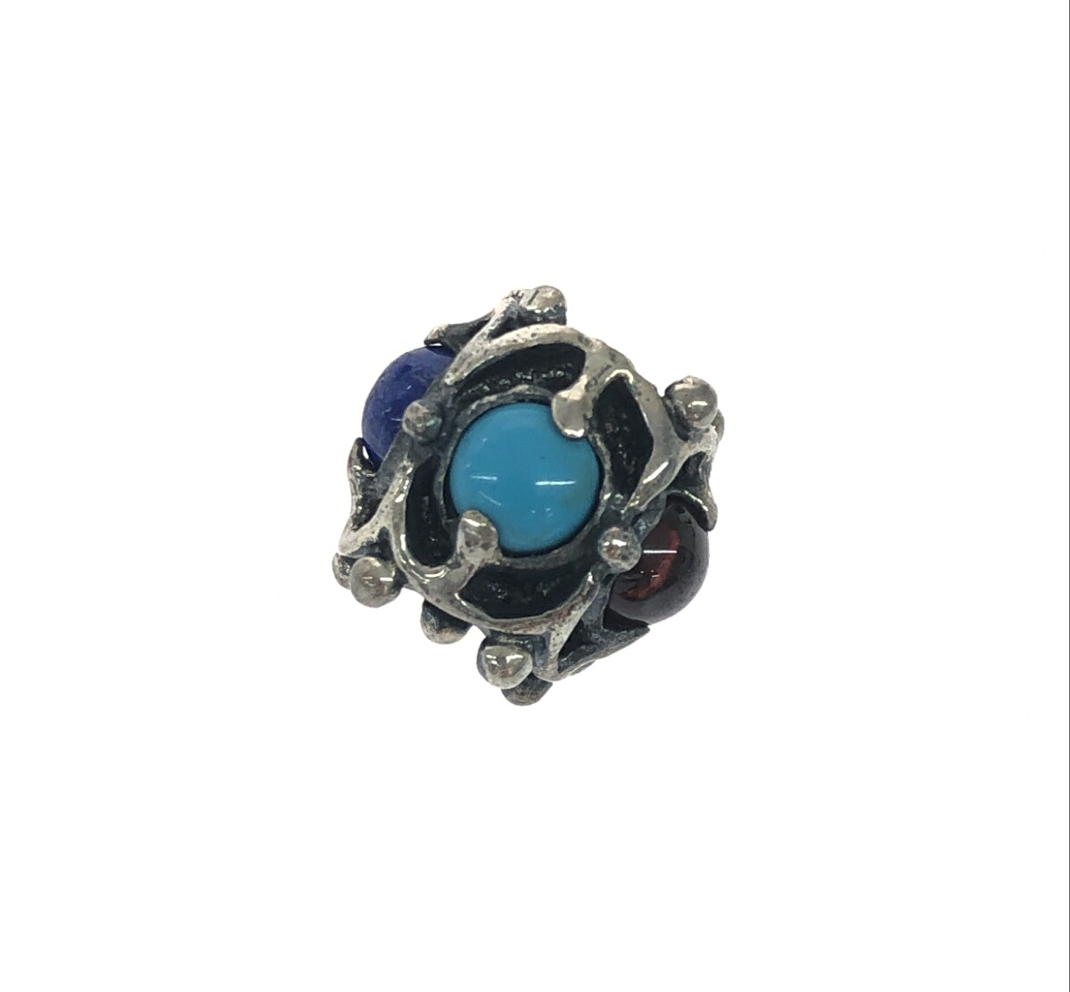 TROLL BEADS トロール網ビーズ ウィズ防波堤/ビーズ 好ましい      しろがね色色つや ユニ一発やる【中古】