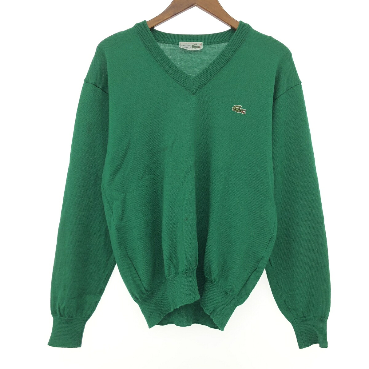 LACOSTE ラコステ 長袖編み物  大いさ:書きあらわすなし-     緑であること ユニ一発やる【中古】