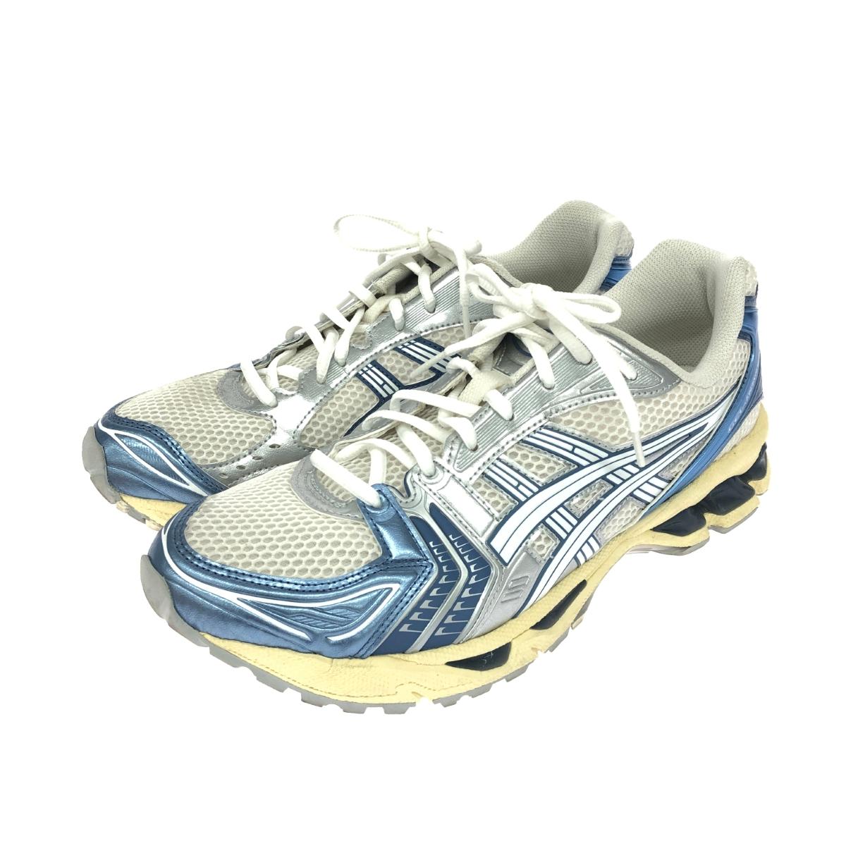 Asics アシックス スニーカー GEL-KAYANO14 美品 表記サイズ:28.5 28cm 1203A537-102 ホワイト/ブルー/ベージュ メンズ【中古】｜リサイクル ティファナ