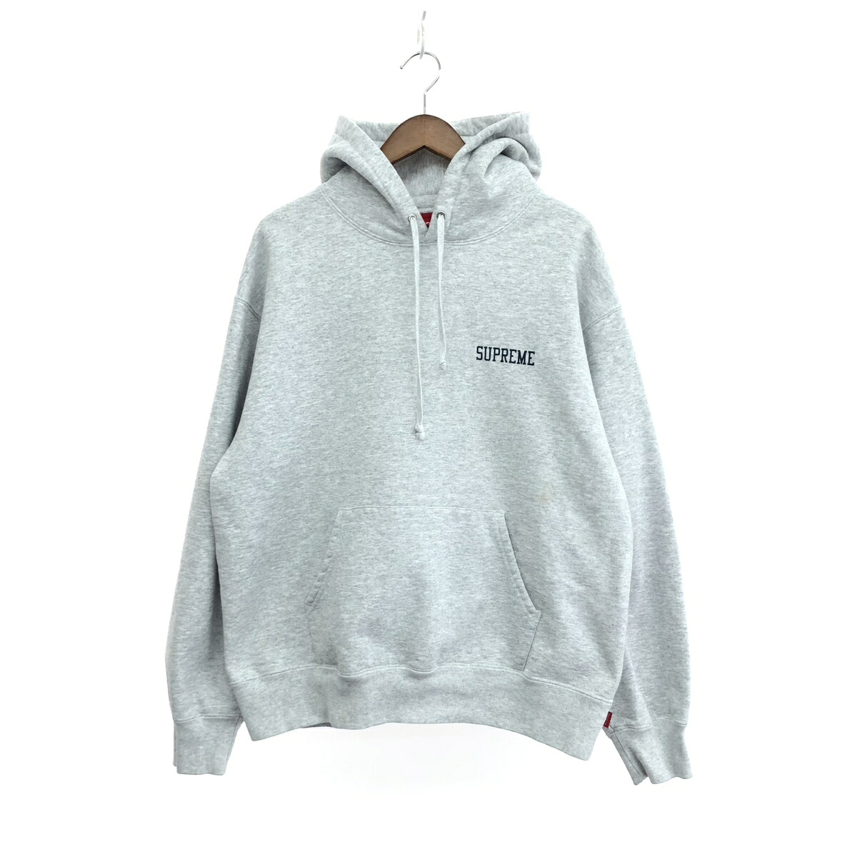 SUPREME シュプリーム ティーシャツパーカー  大きさ:M On God Hooded Sweatshirt    薄墨色 メンズ【中古】